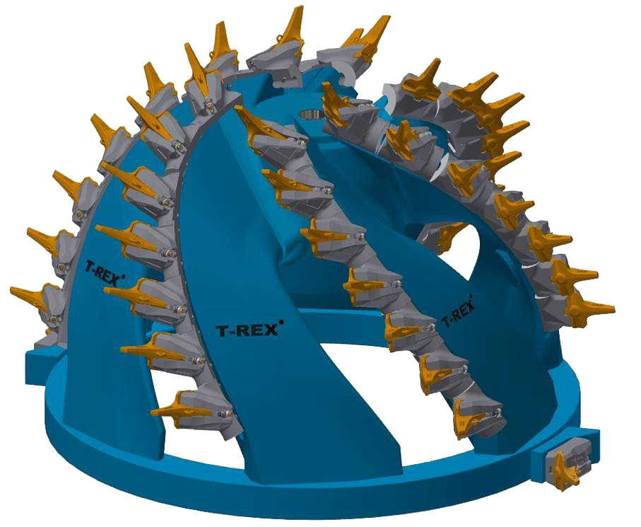 T-REX-Rock-Cutterhead